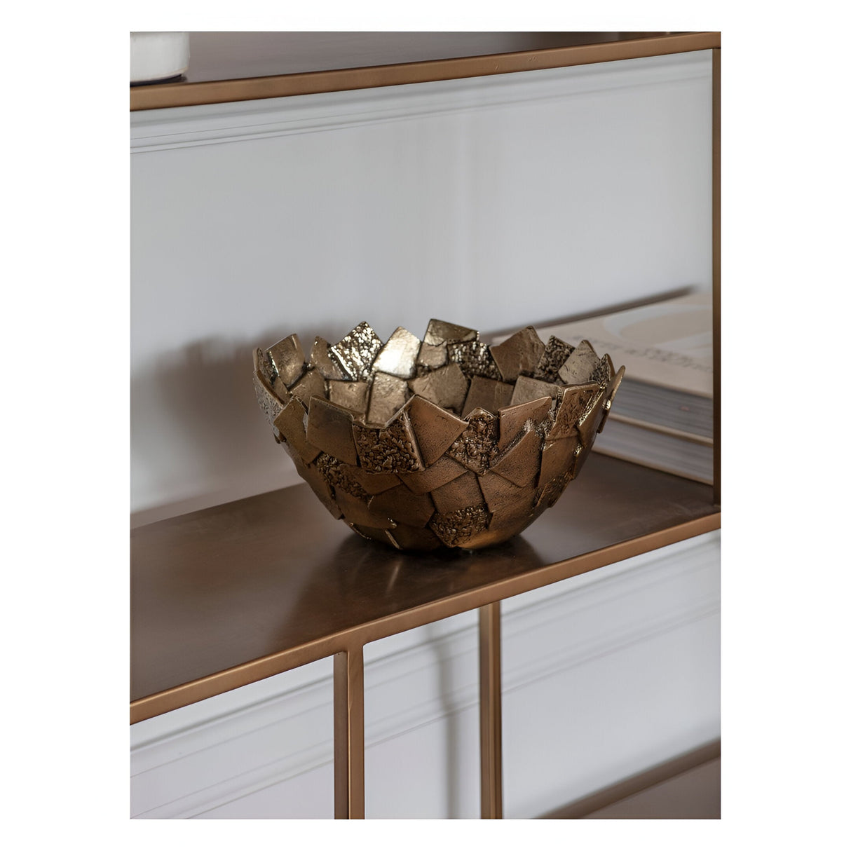 Montrose Cast Aluminium Bowl - Gold