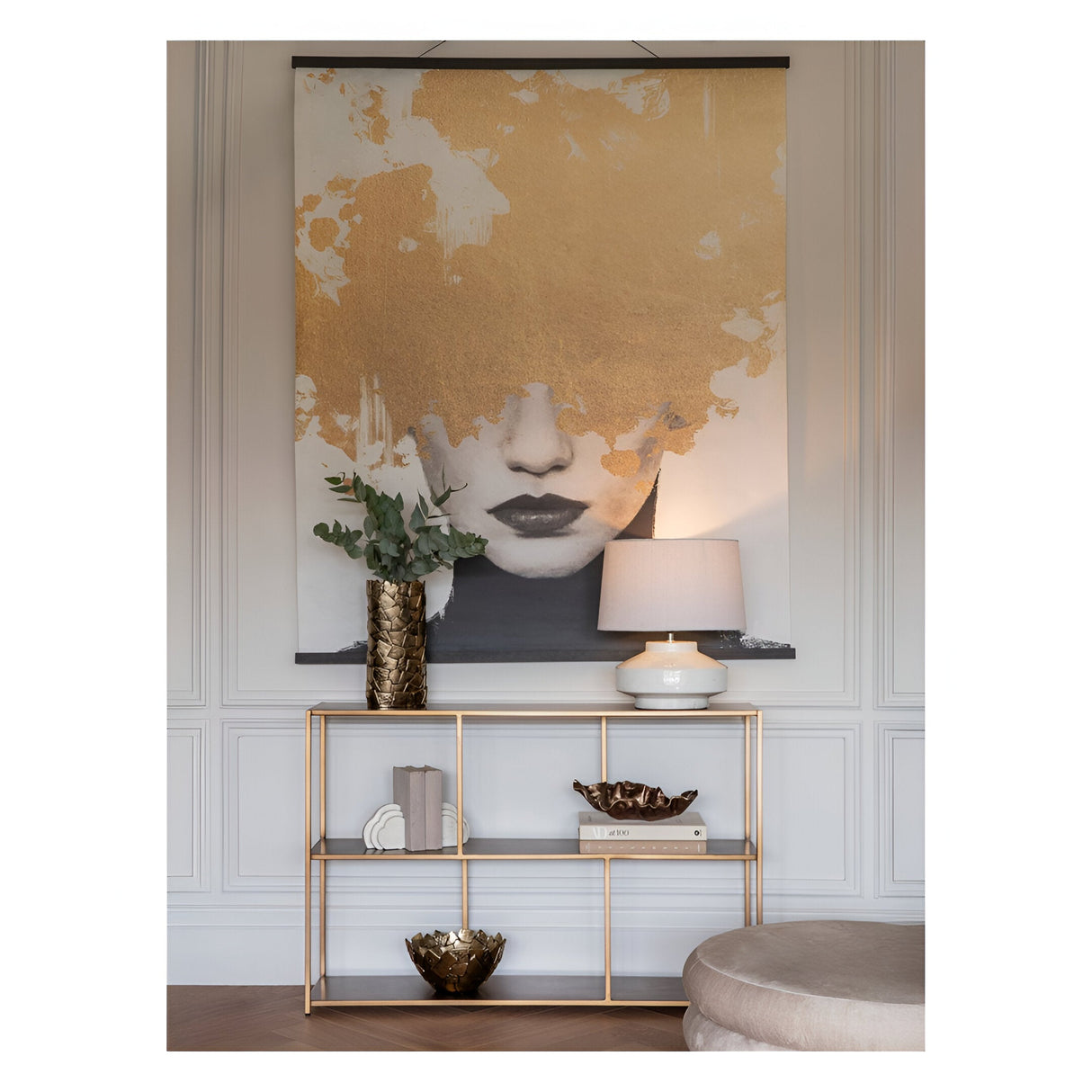 Montrose Cast Aluminium Bowl - Gold