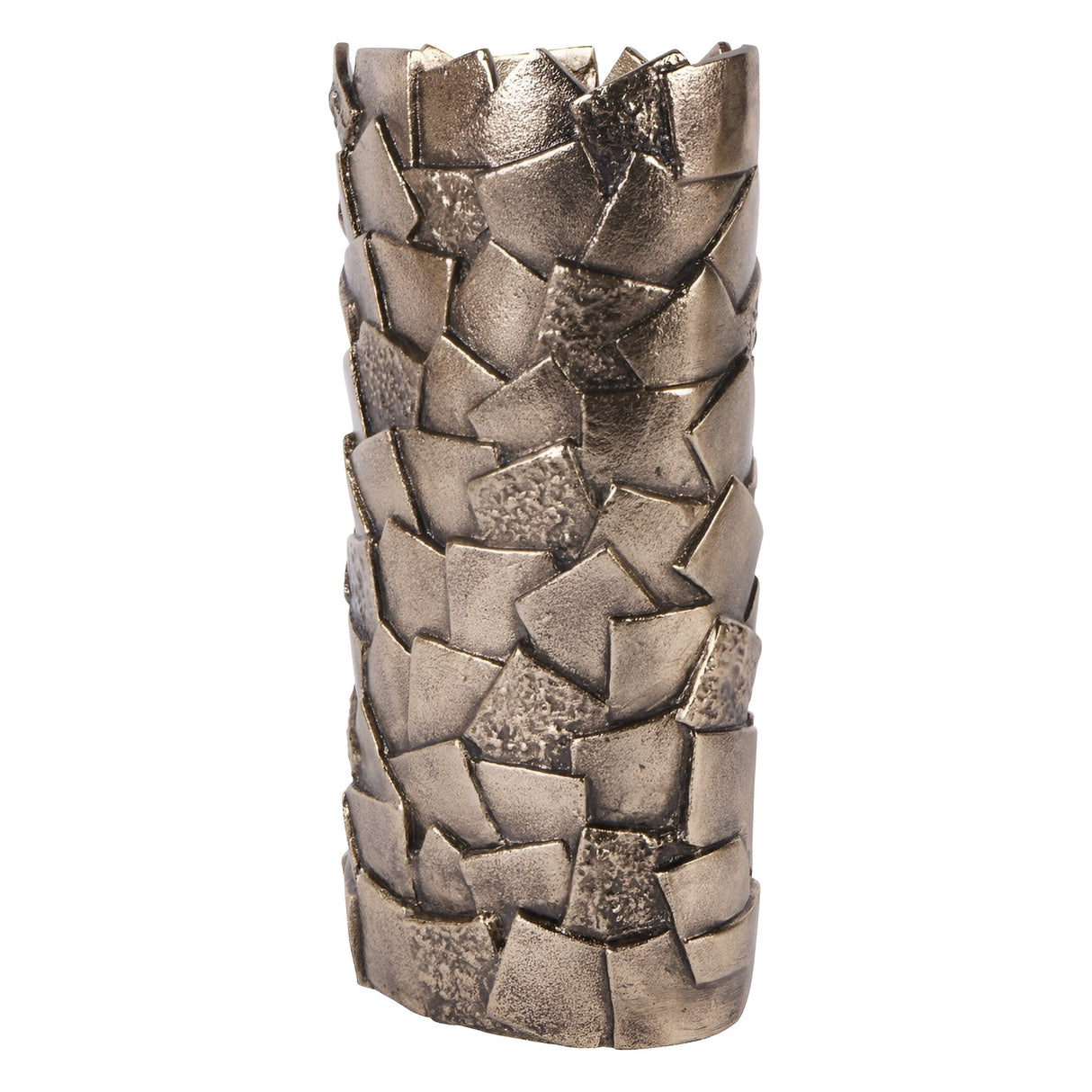 Montrose Cast Aluminium Decorative Vase 36cm - Antique Gold