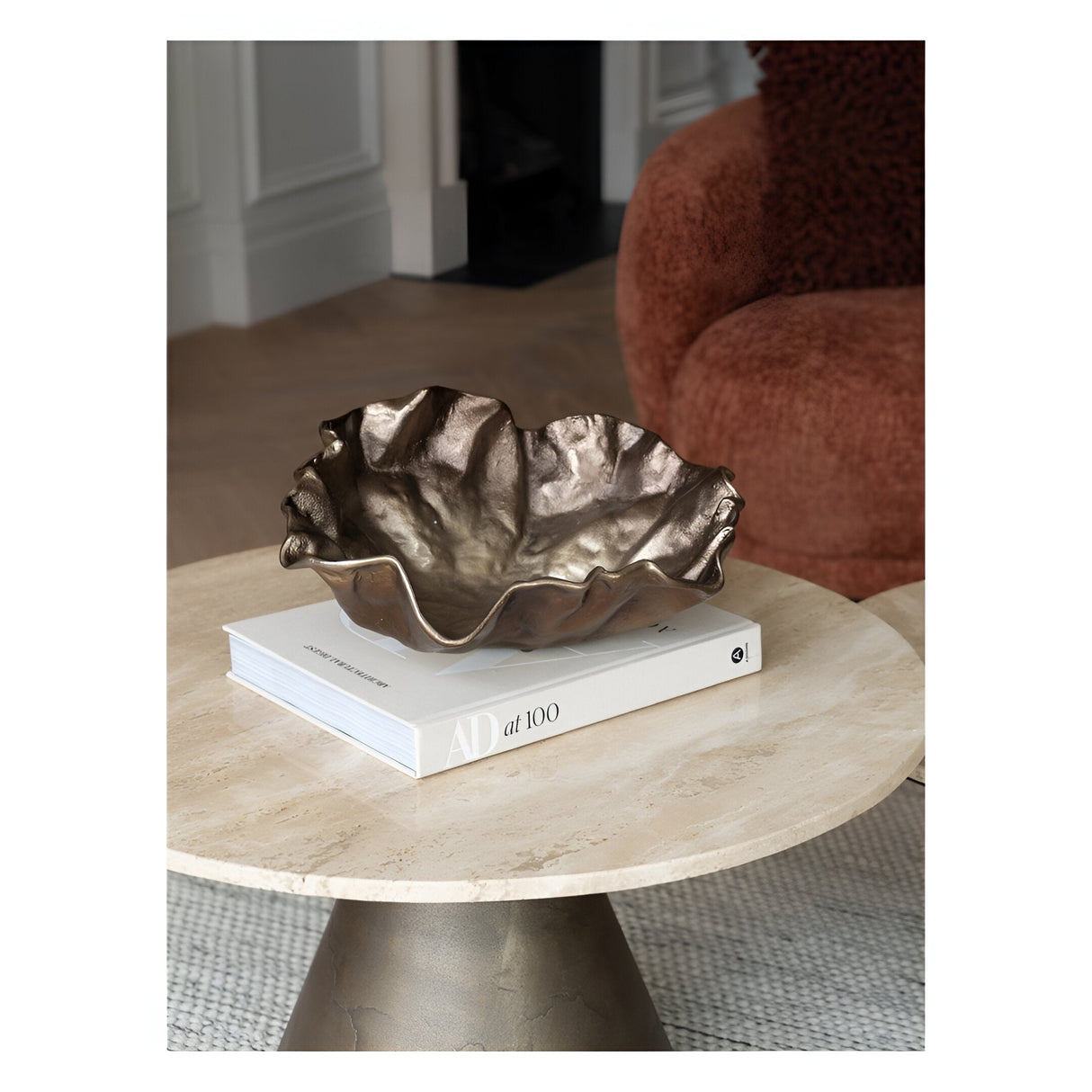 Lowe Large Cast Aluminium Bowl - 43cm