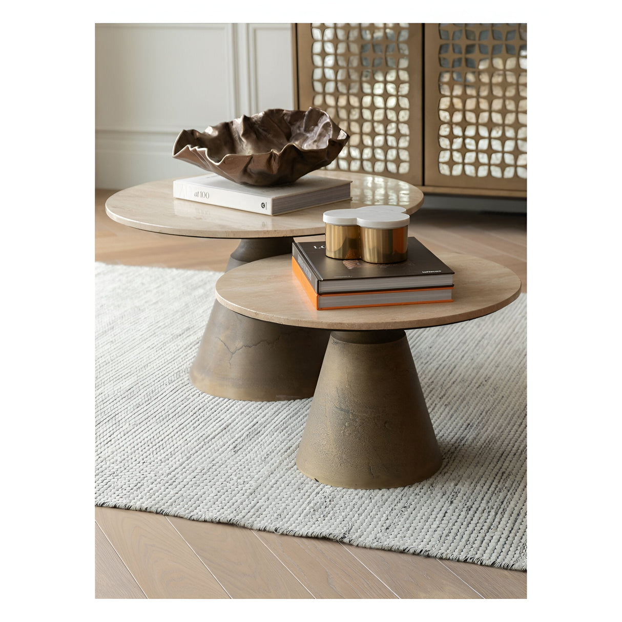 Lowe Large Cast Aluminium Bowl - 43cm