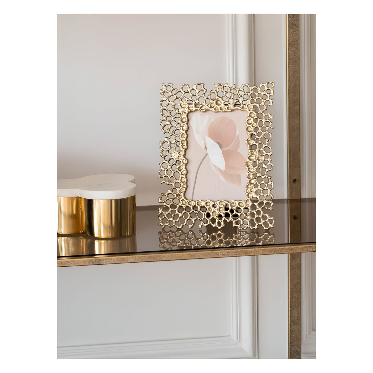 Miel Cast Aluminium Photo Frame - 5x7