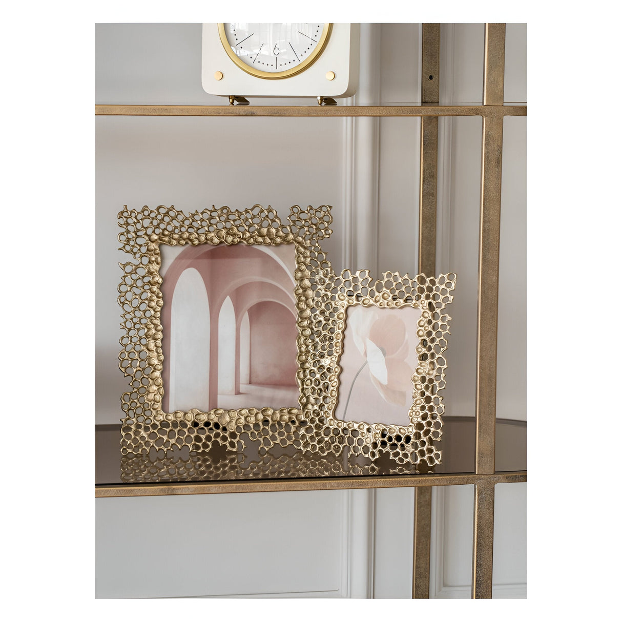Miel Cast Aluminium Photo Frame - 5x7