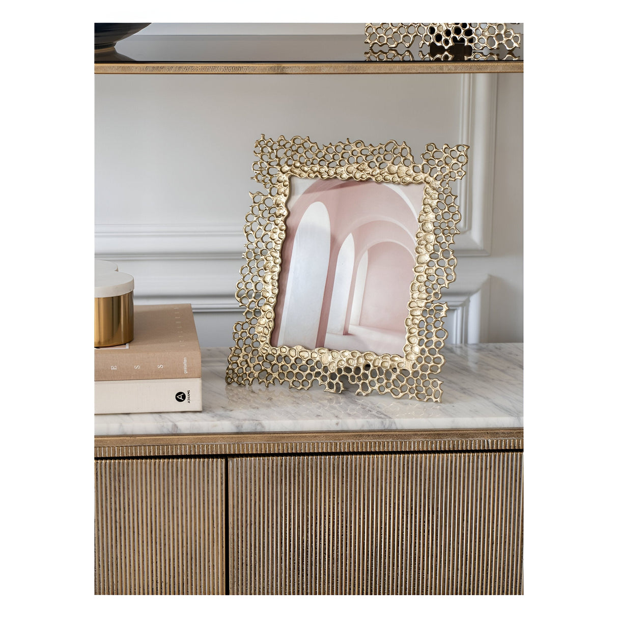 Miel Cast Aluminium Photo Frame - 8x10
