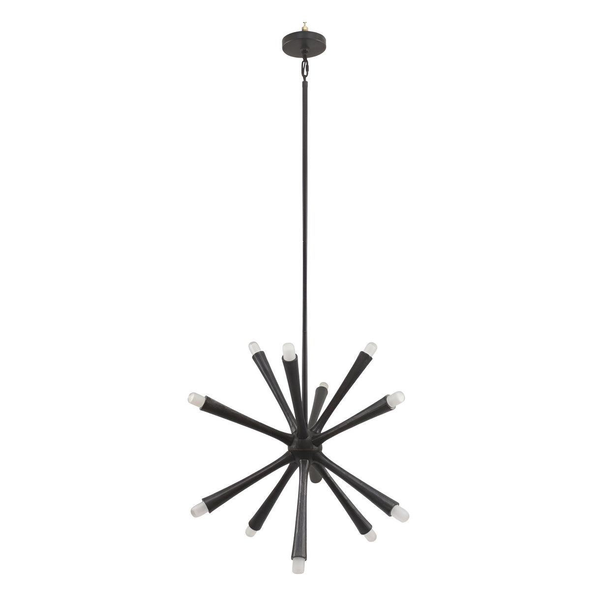 Arren 12 Light Chandelier - Black