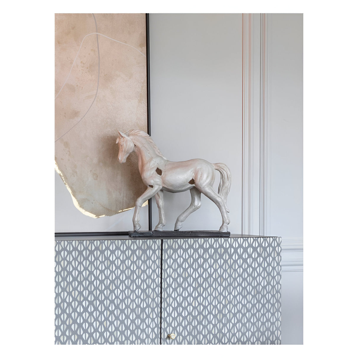 Horse Aged Figurine - 45.2cm