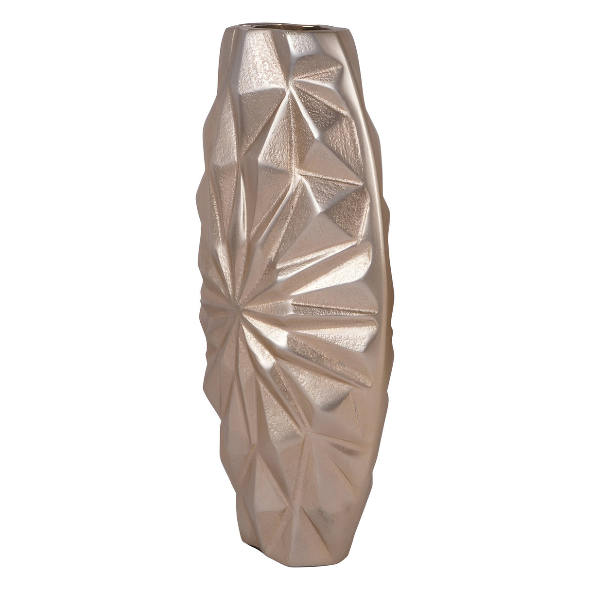 Hatton Cast Aluminium Vase 32cm - Gold