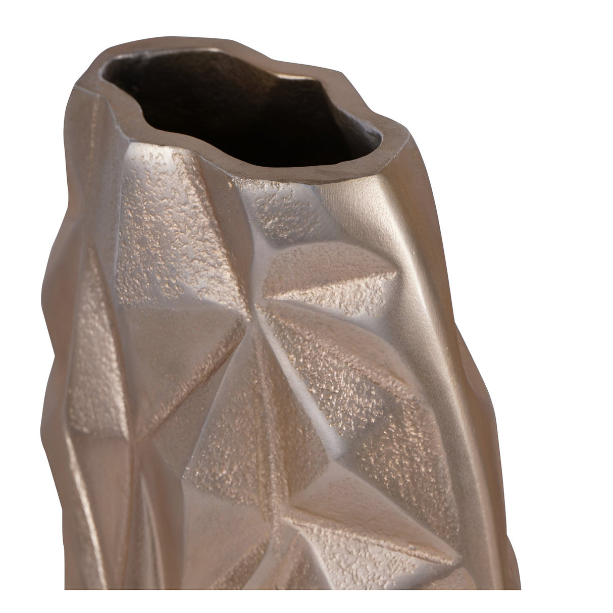 Hatton Cast Aluminium Vase 32cm - Gold