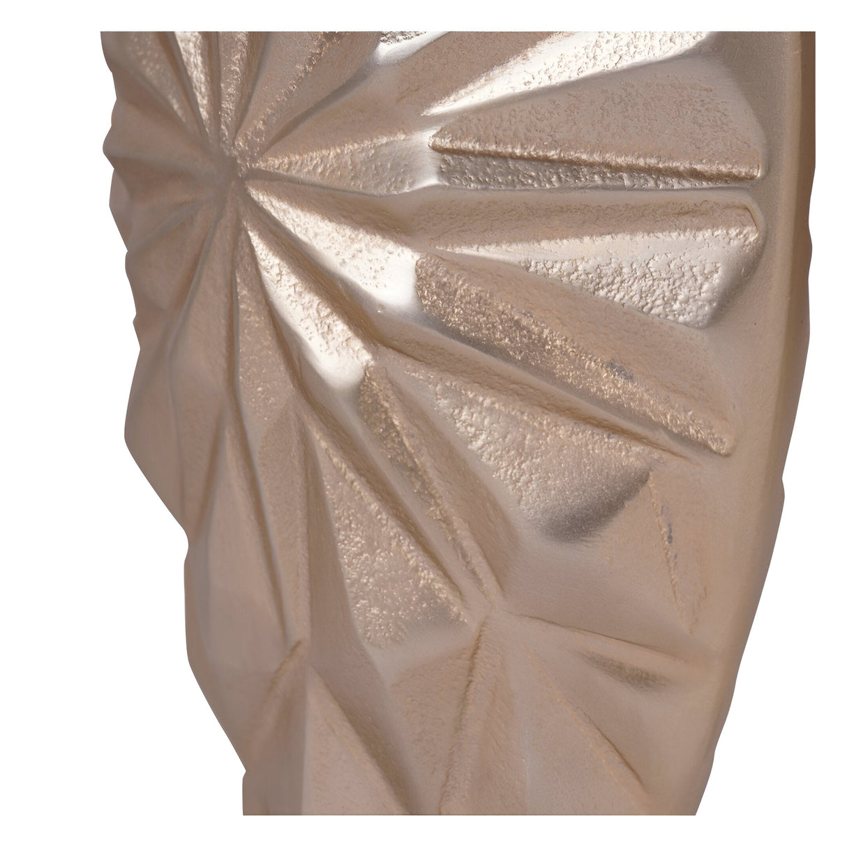 Hatton Cast Aluminium Vase 32cm - Gold