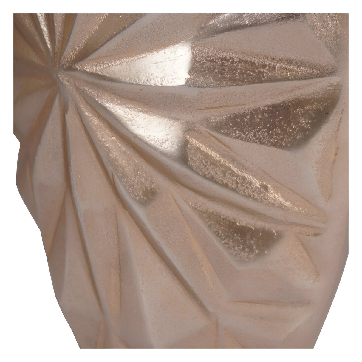 Hatton Cast Aluminium Vase 40cm - Gold