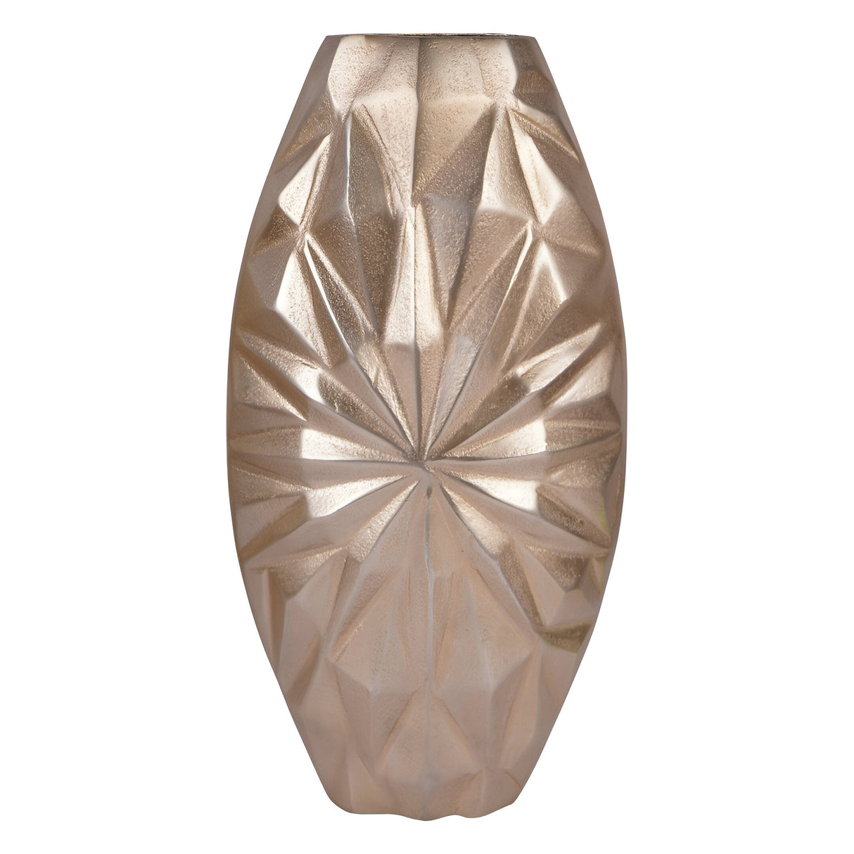 Hatton Cast Aluminium Vase 40cm - Gold