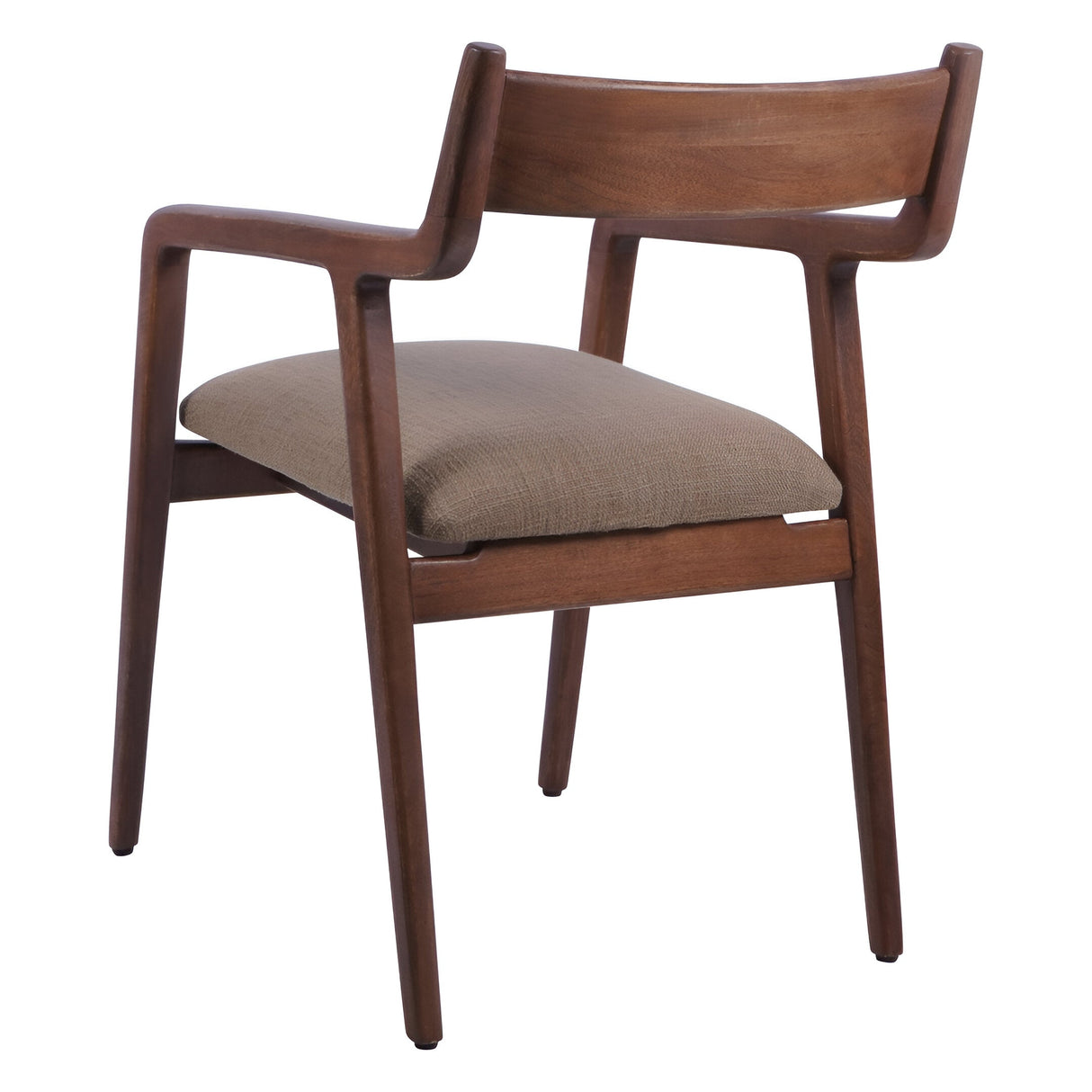 Monterey Wooden Upholstered Dining Chair - Brown