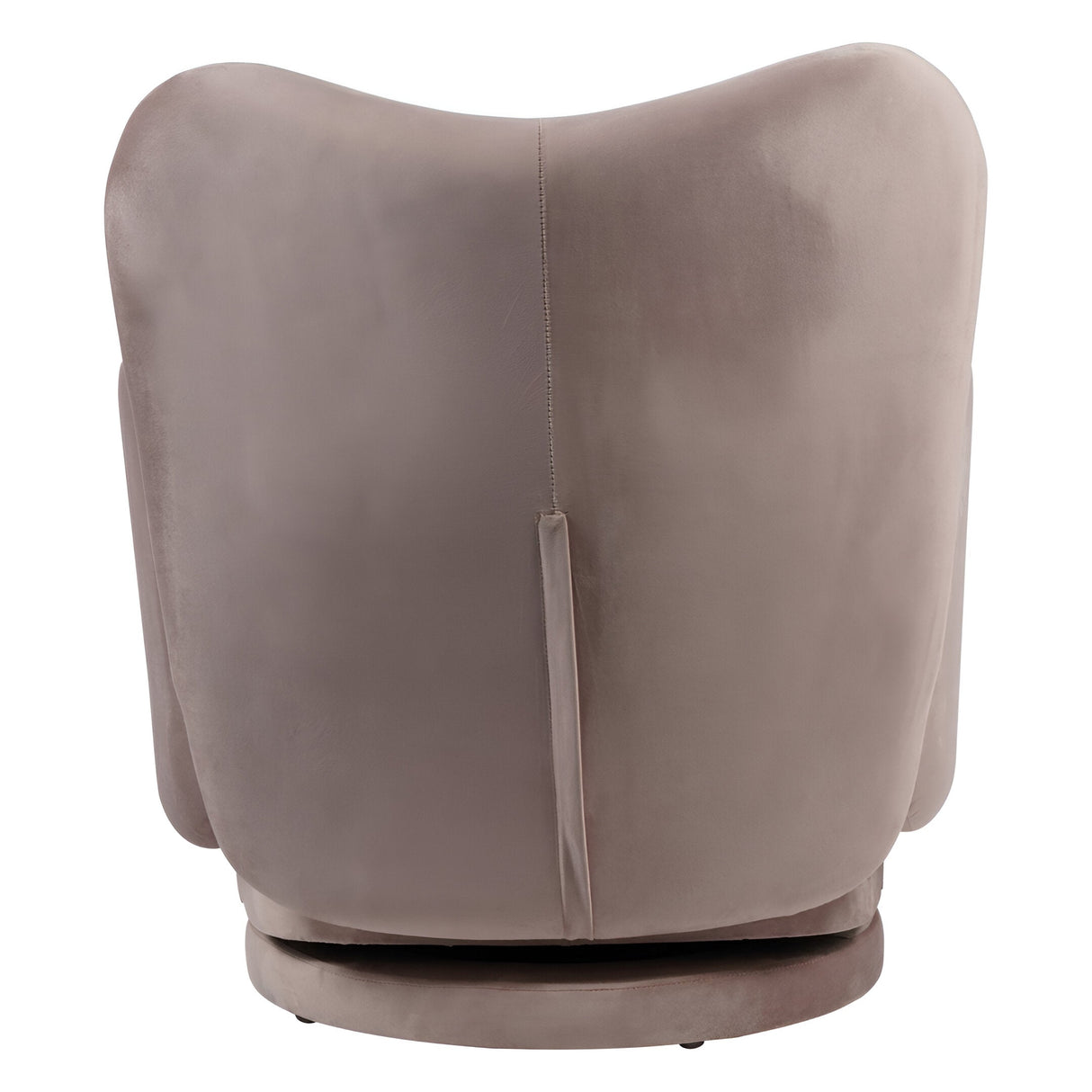 Bingham Upholstered Swivel Chair - Soft Velvet Dusky Pink