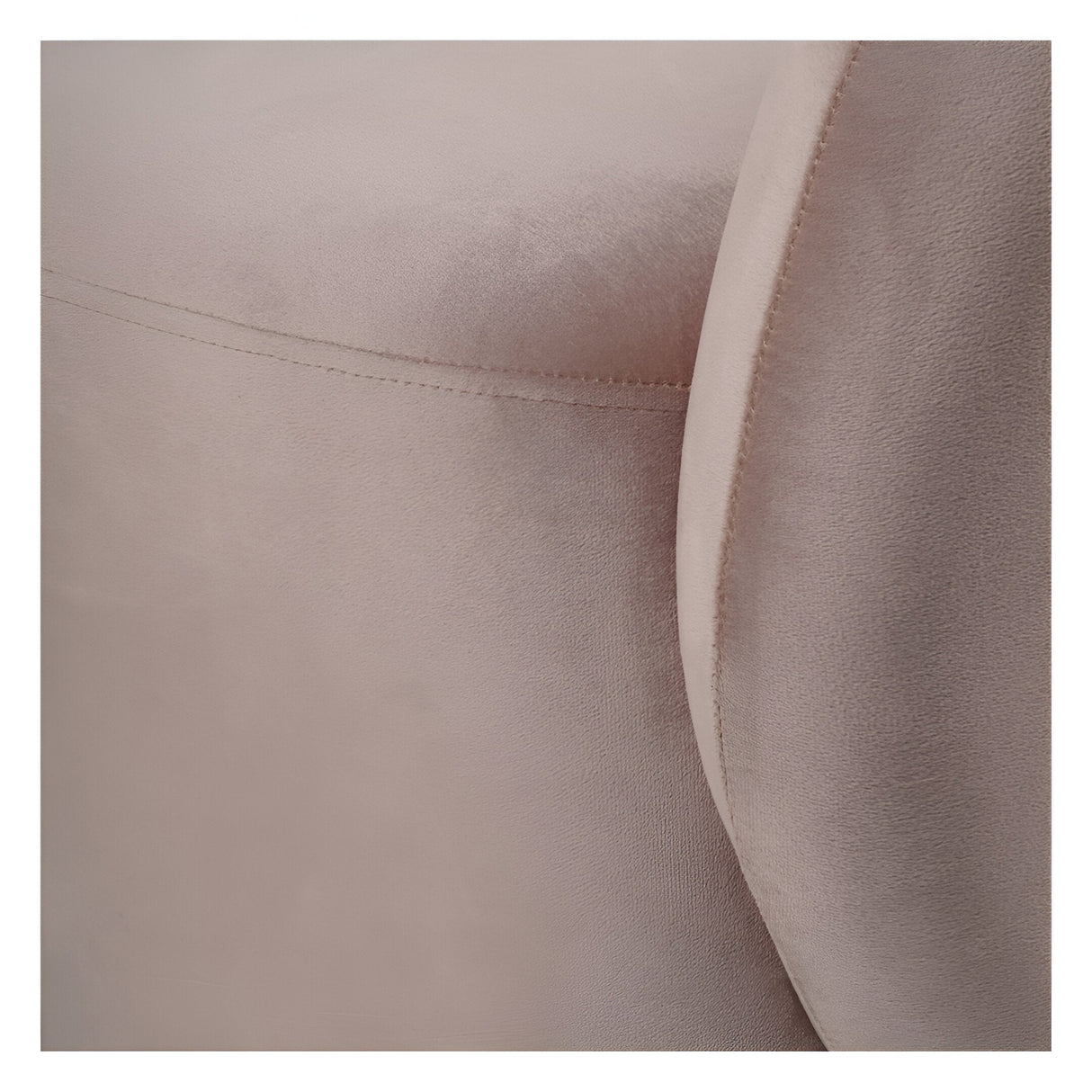 Bingham Upholstered Swivel Chair - Soft Velvet Dusky Pink