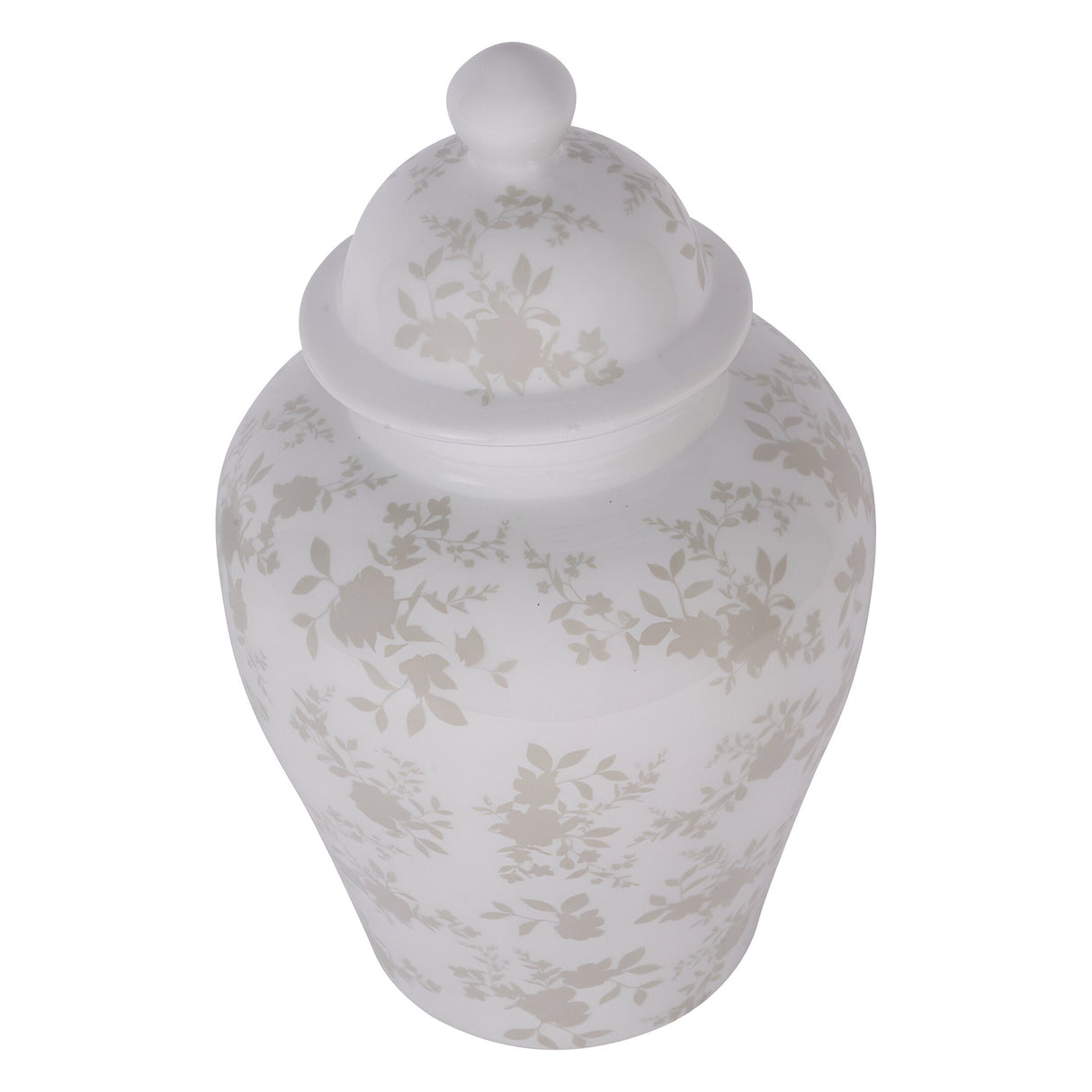 Laura Ashley Westbourne Ginger Jar 36cm - White