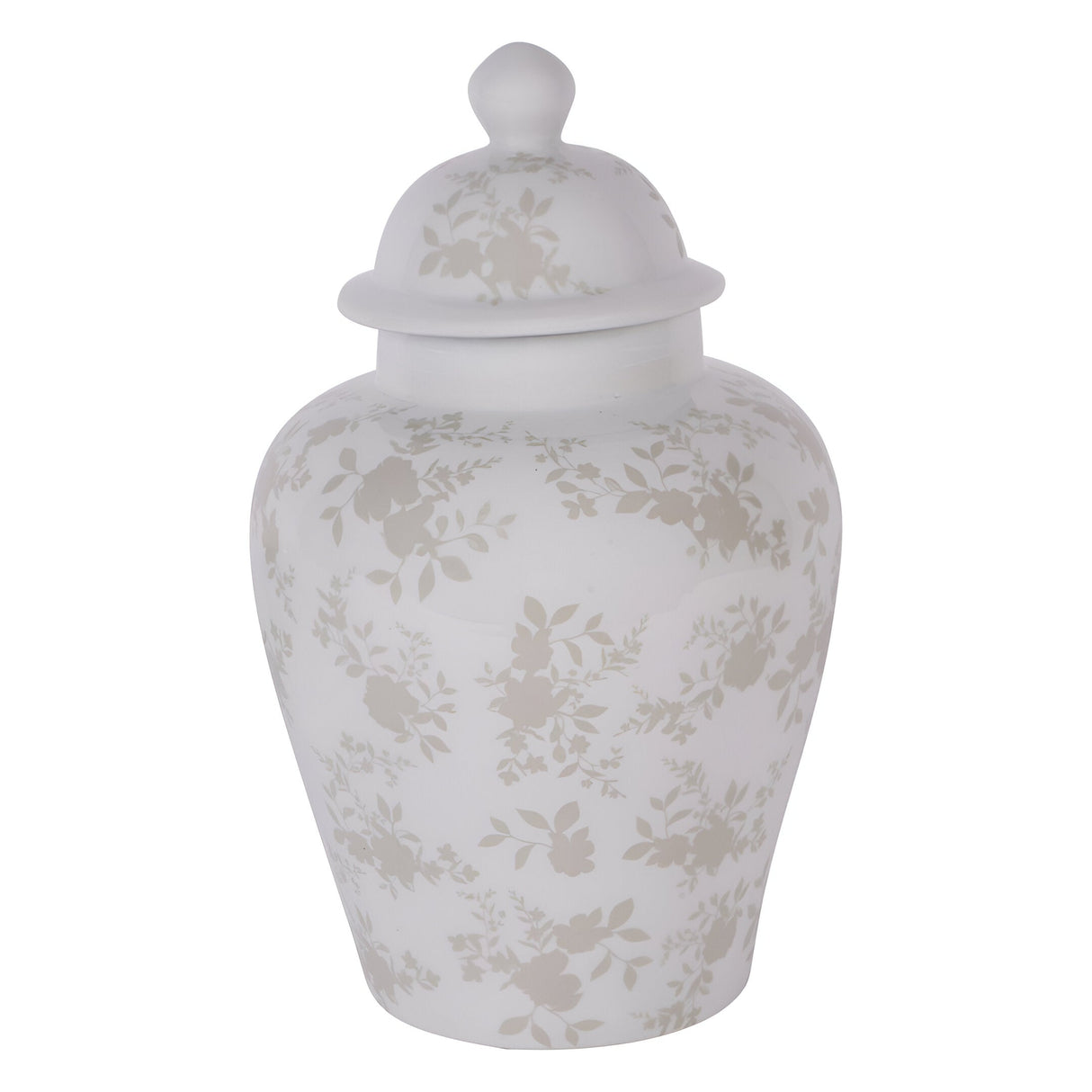Laura Ashley Westbourne Ginger Jar 36cm - White