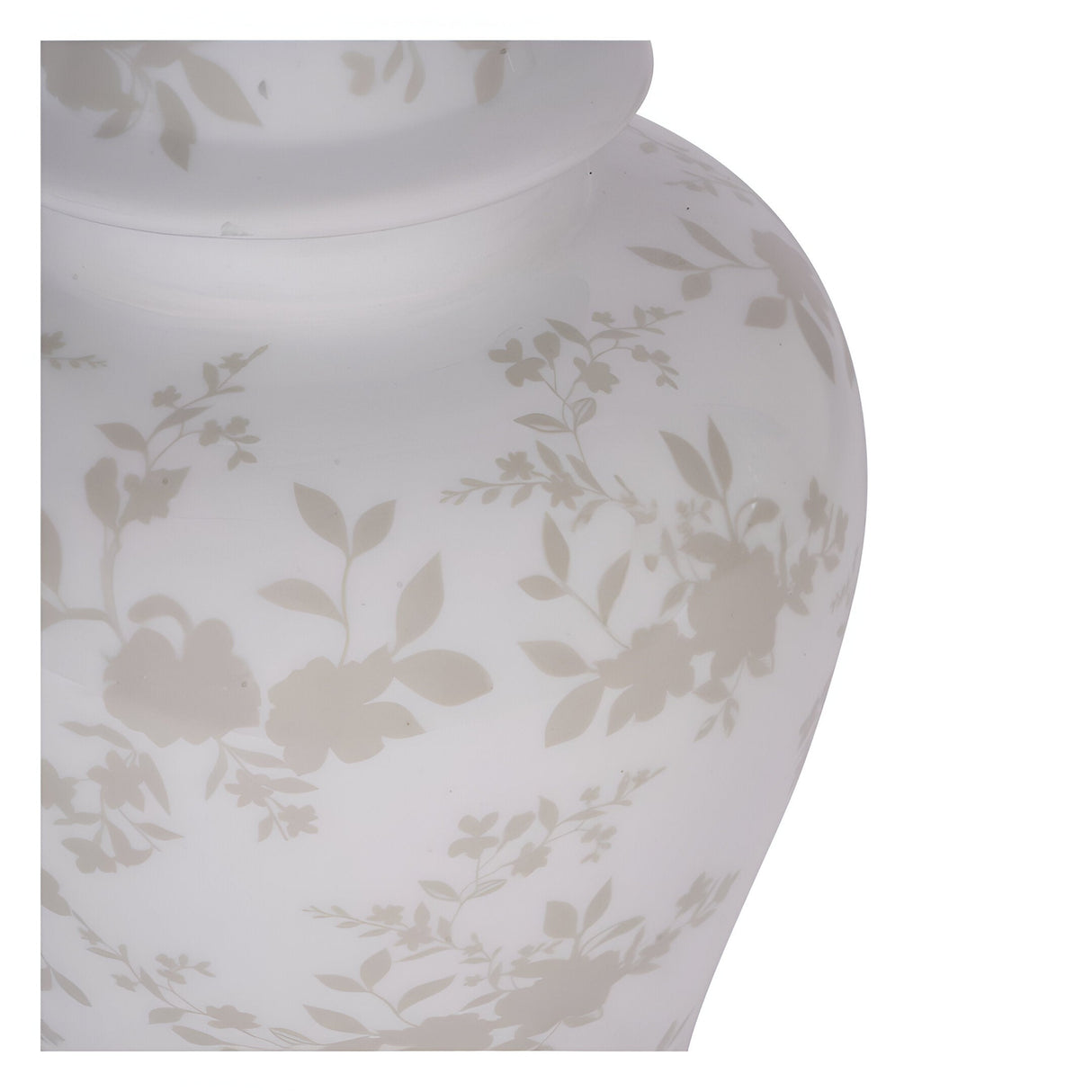 Laura Ashley Westbourne Ginger Jar 28cm - White
