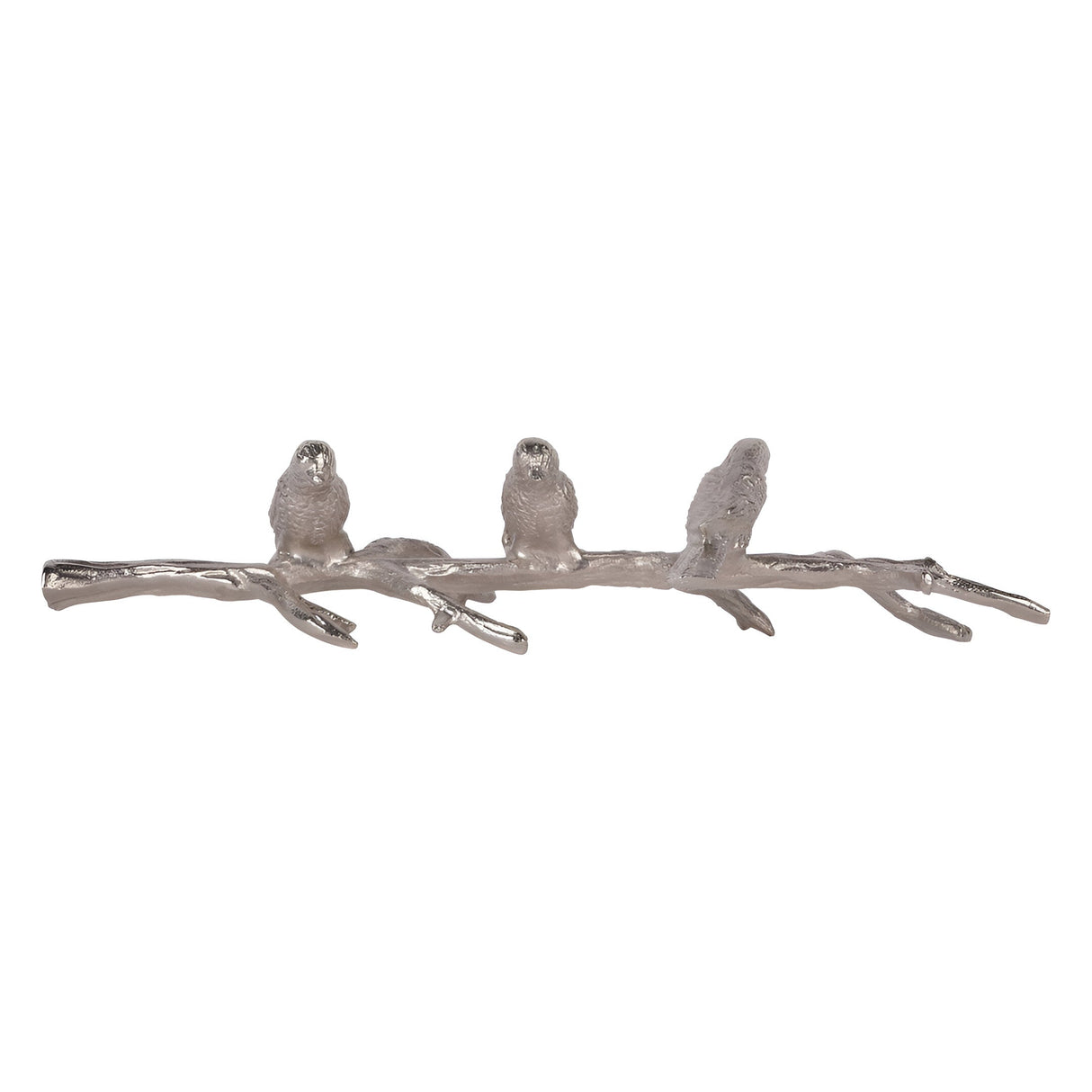 Laura Ashley Silver Marla Perching Birds Figurine - 41cm