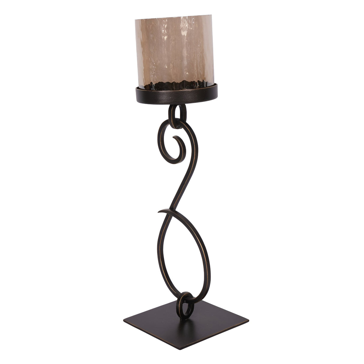 Laura Ashley Medium Esther Table Hurricane - Gold