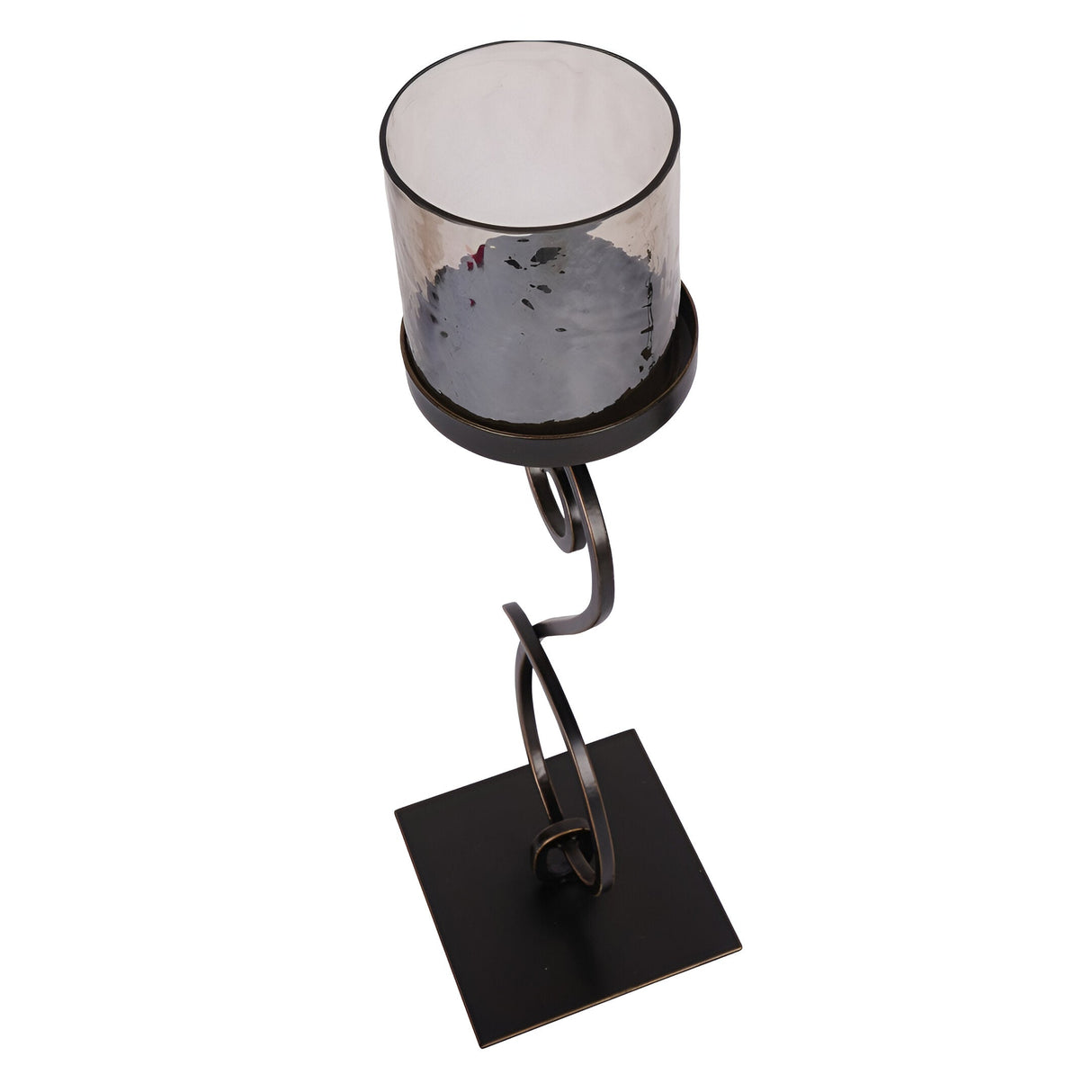 Laura Ashley Large Esther Table Hurricane - Gold