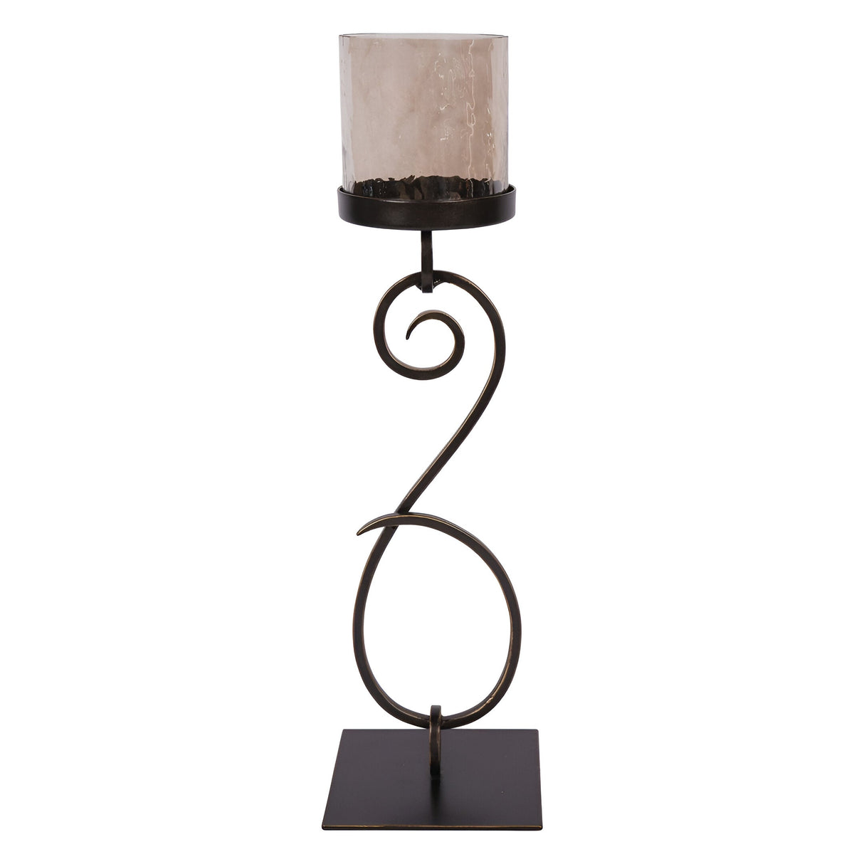 Laura Ashley Large Esther Table Hurricane - Gold