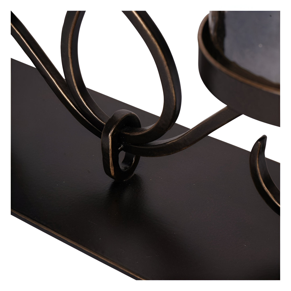 Laura Ashley Esther 5 Light Candle Holder - Gold