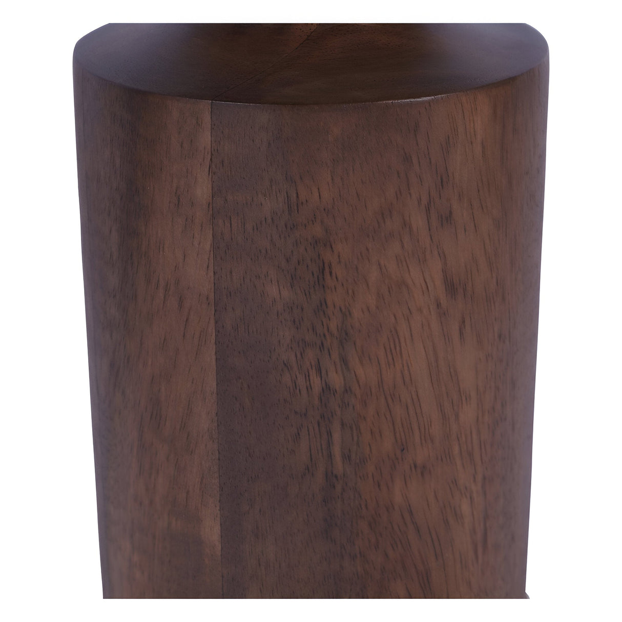 Amalfi Wooden Pillar Holder 23cm - Brown