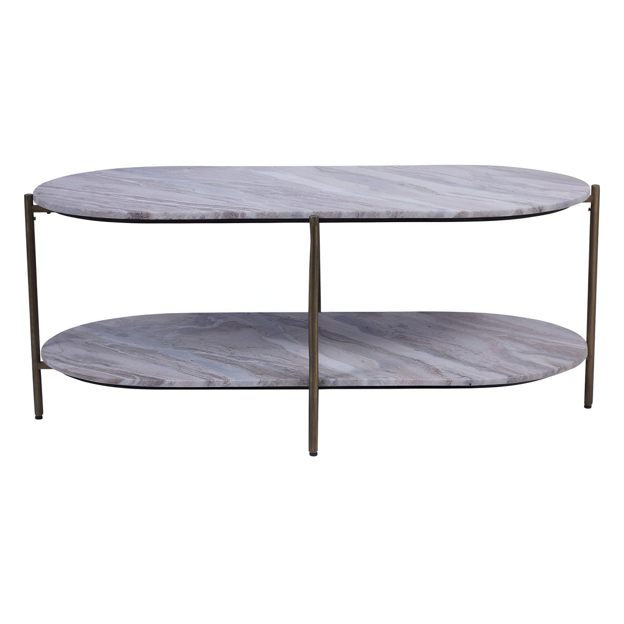 Toronto Marble Top & Base Coffee Table - Grey
