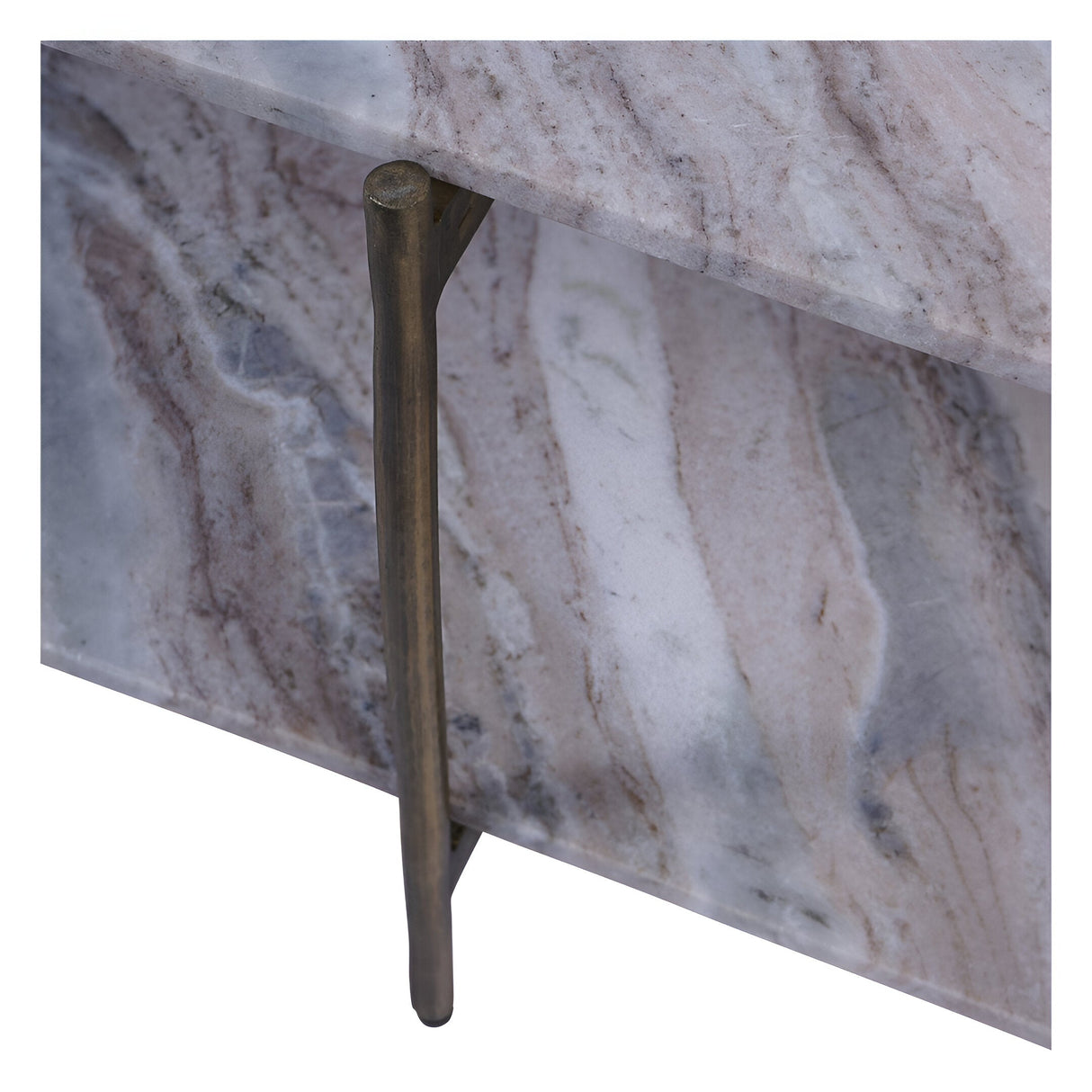 Toronto Marble Top & Base Coffee Table - Grey