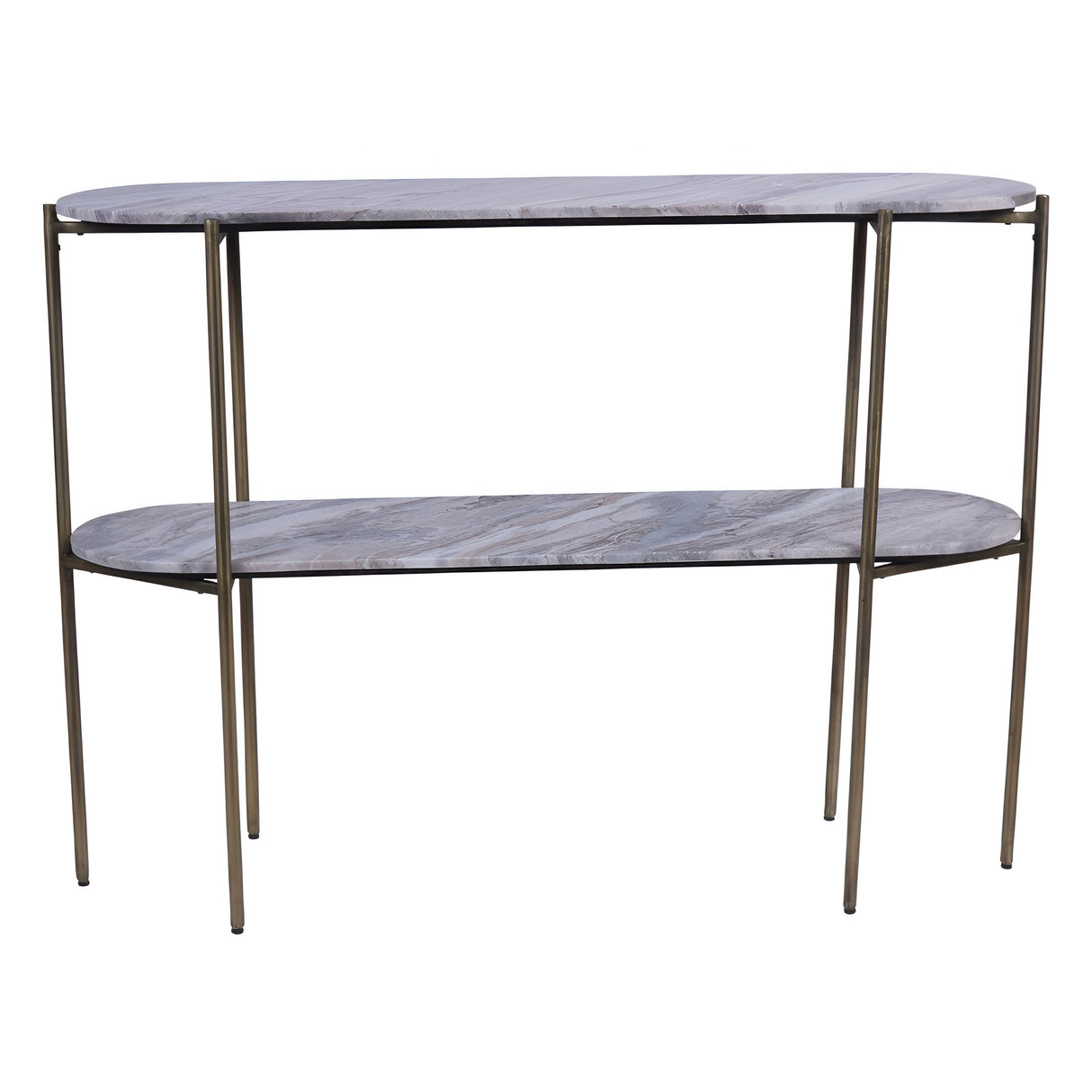 Toronto Marble Top & Base Console Table - Grey