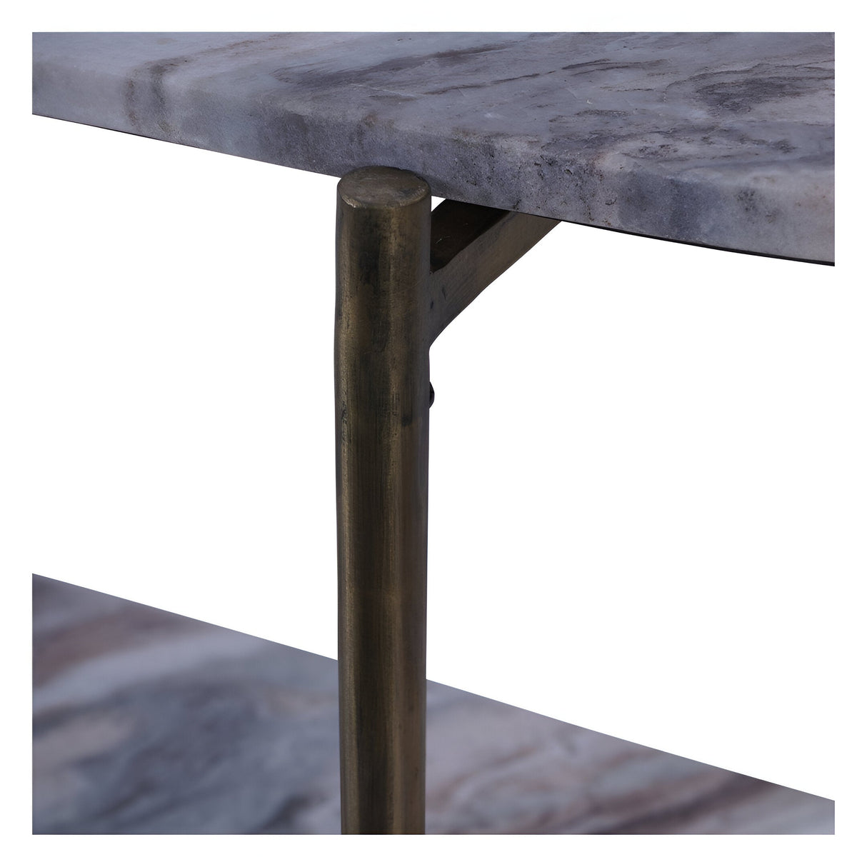 Toronto Marble Top & Base Console Table - Grey