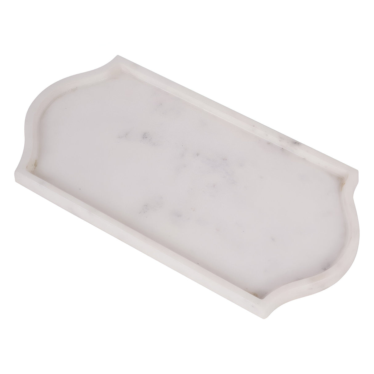 Genoa Marble Tray - White