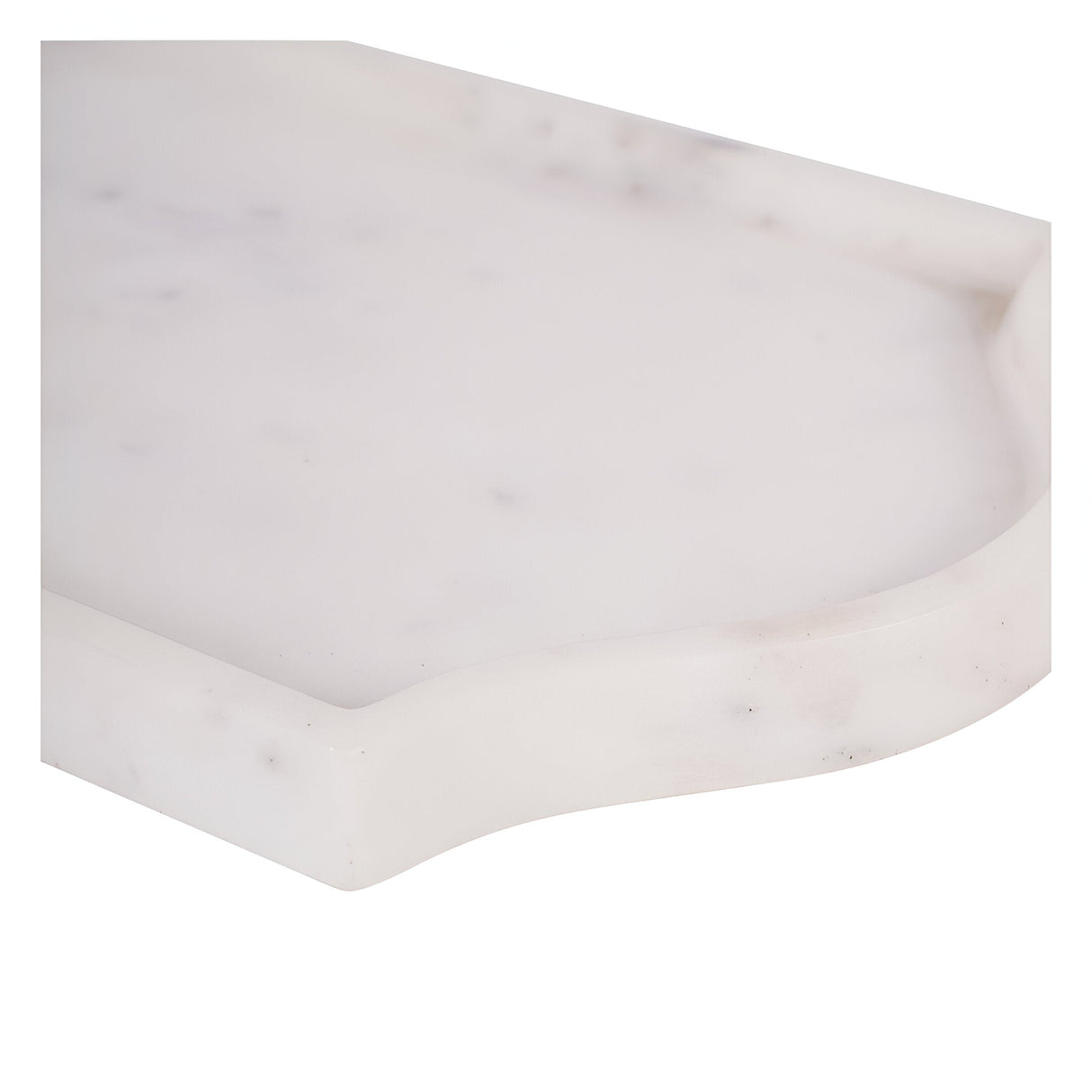 Genoa Marble Tray - White