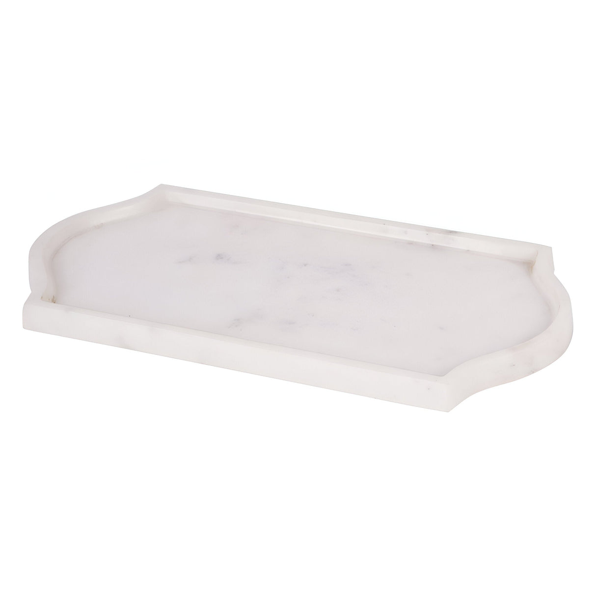 Genoa Marble Tray - White