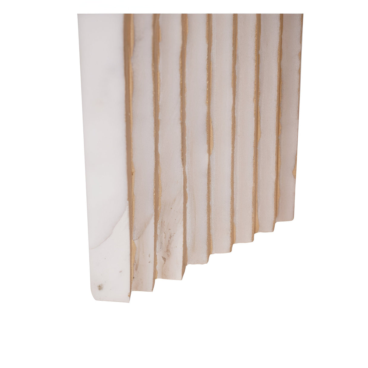 Genoa White Marble Decorative Figurine - 18cm