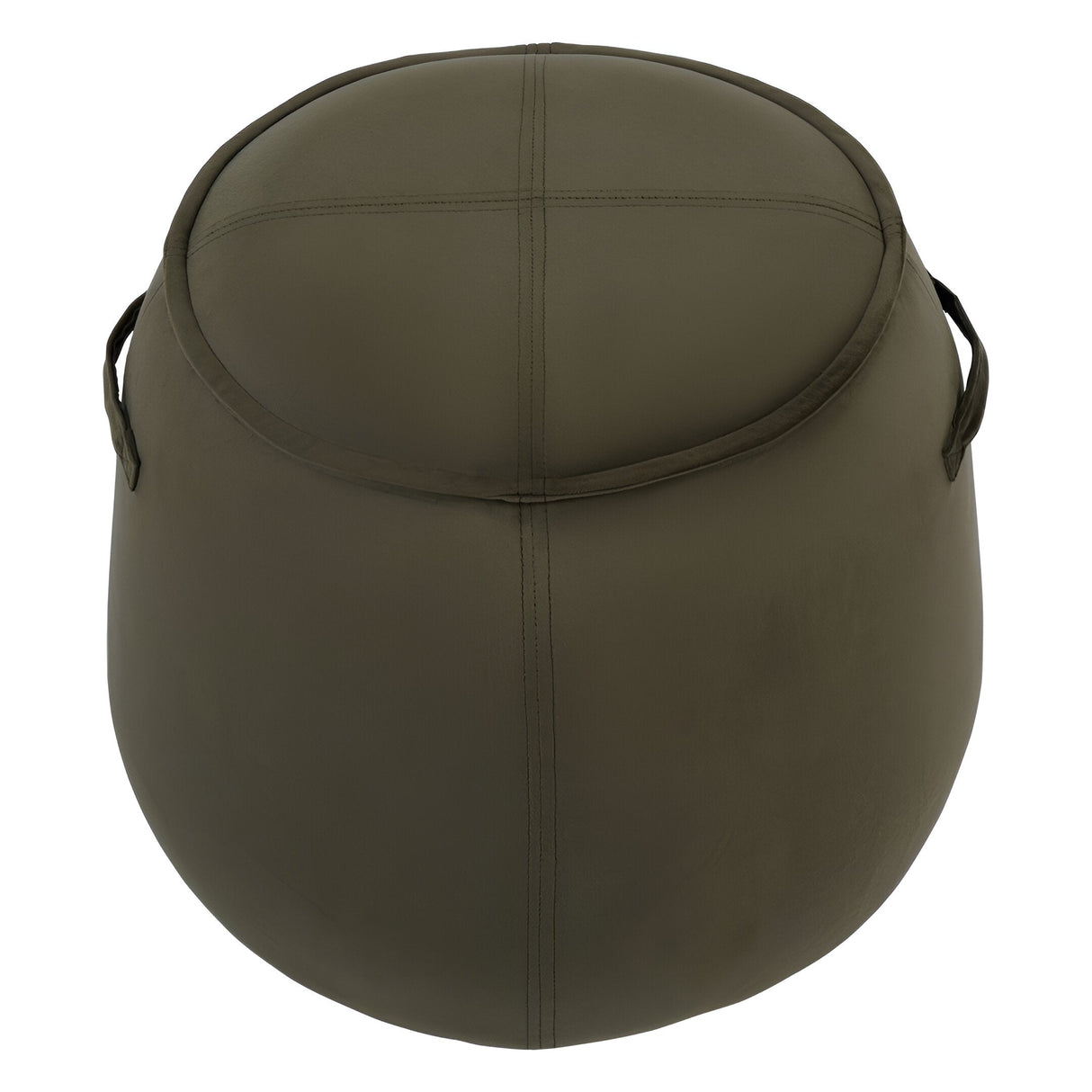 Bingham Upholstered Stool - Velvet Green