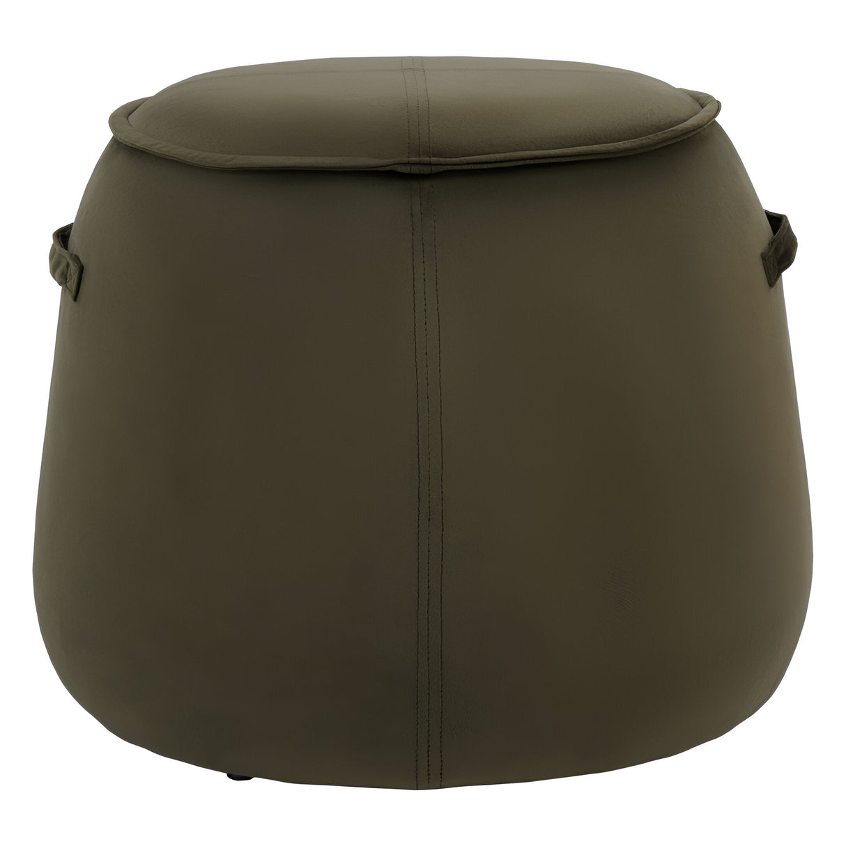 Bingham Upholstered Stool - Velvet Green