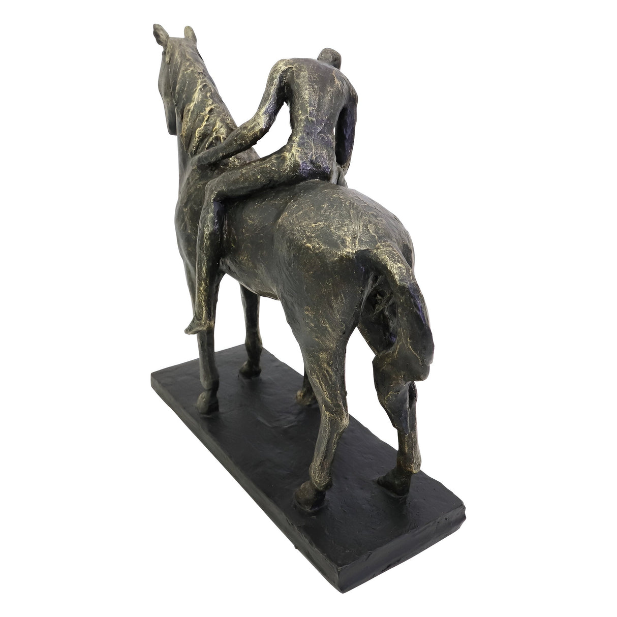 Kissing Couple Horse Figurine - 24.4cm