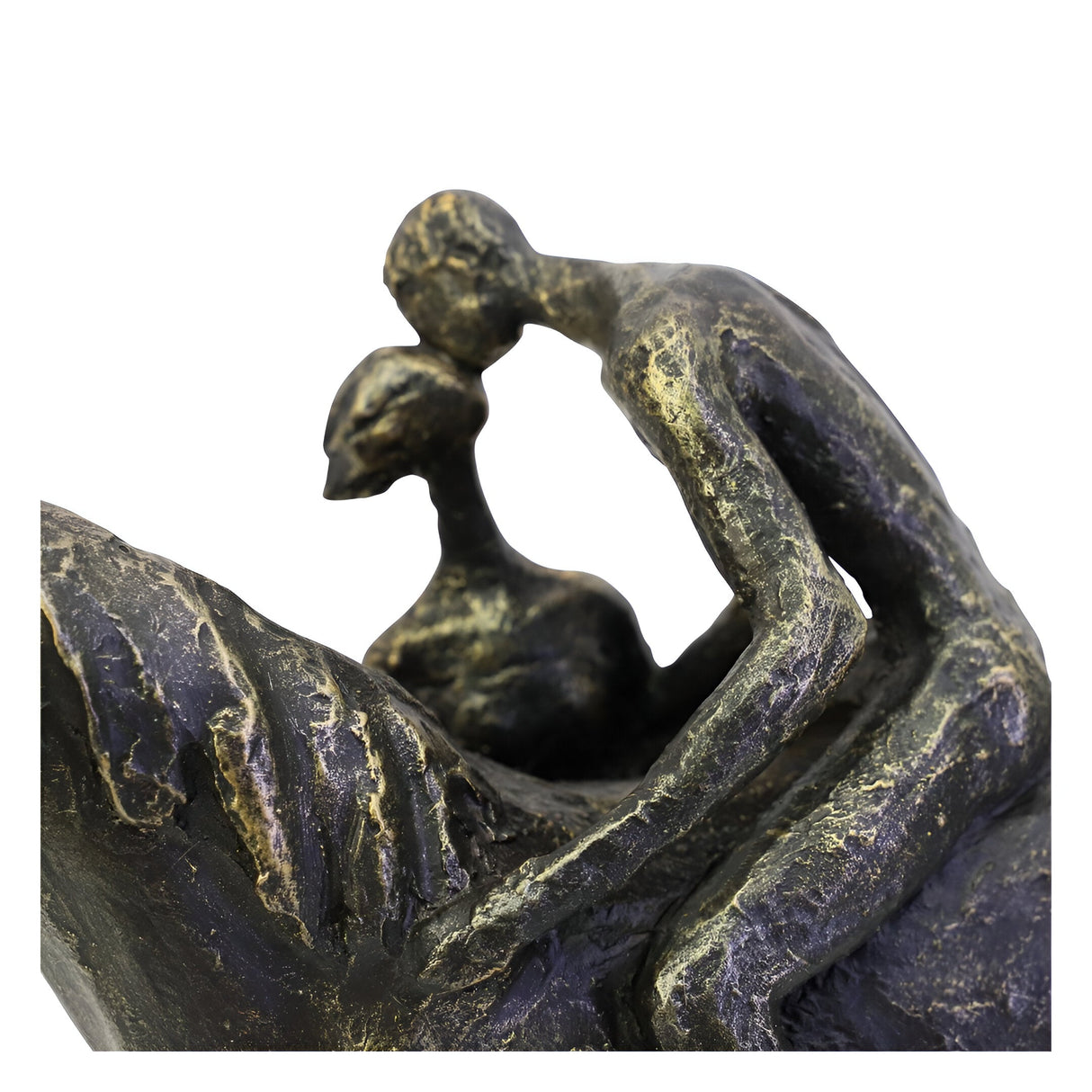Kissing Couple Horse Figurine - 24.4cm