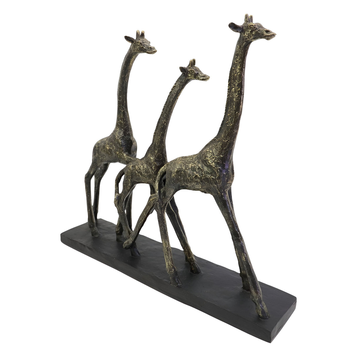 Family Of 3 Giraffes Figurine - 33.7cm