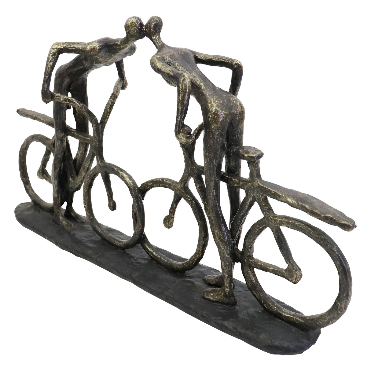 Smooching Cyclist Figurine - 47.5cm