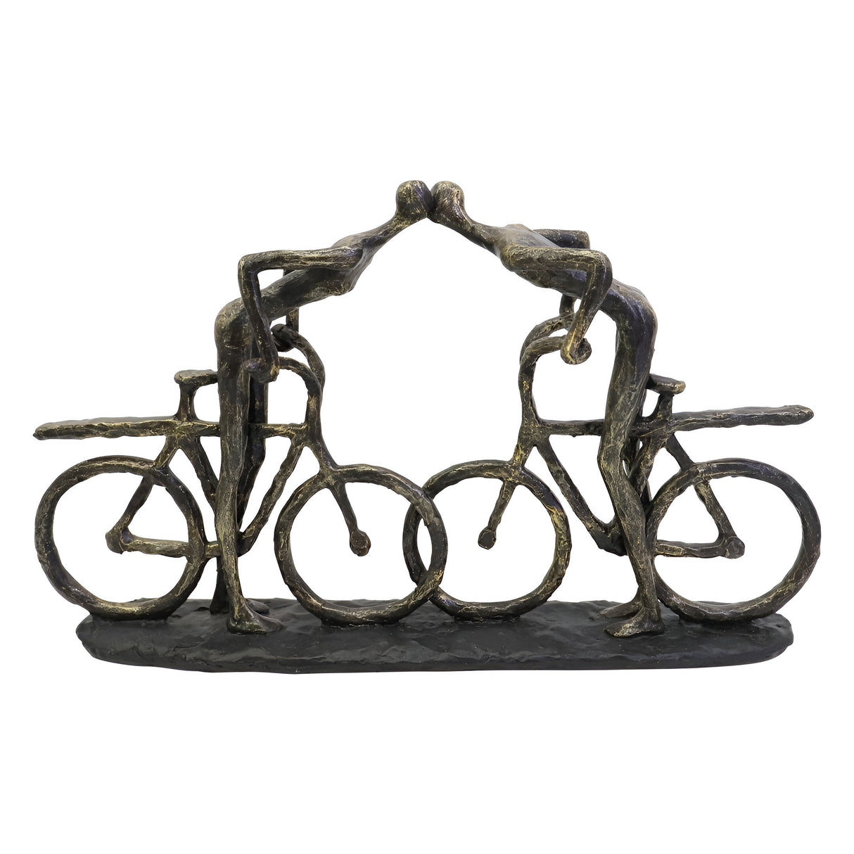 Smooching Cyclist Figurine - 47.5cm