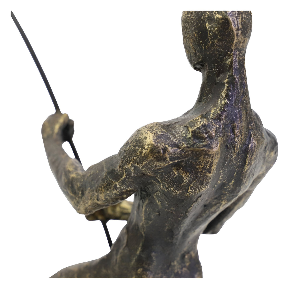 Fishing Figurine On Stand - 29.9cm