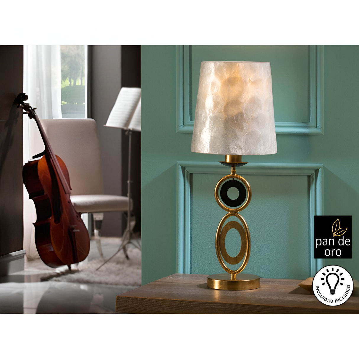 Eden Table Lamp - Gold