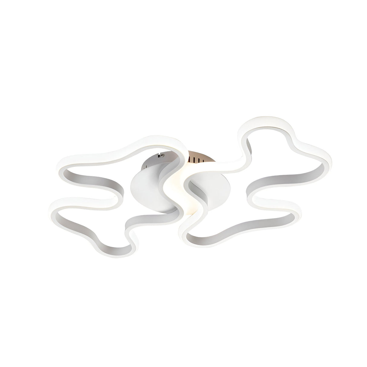 Marea Large LED Wall/Flush Ceiling Light 14W 3000K - Sandblasted White