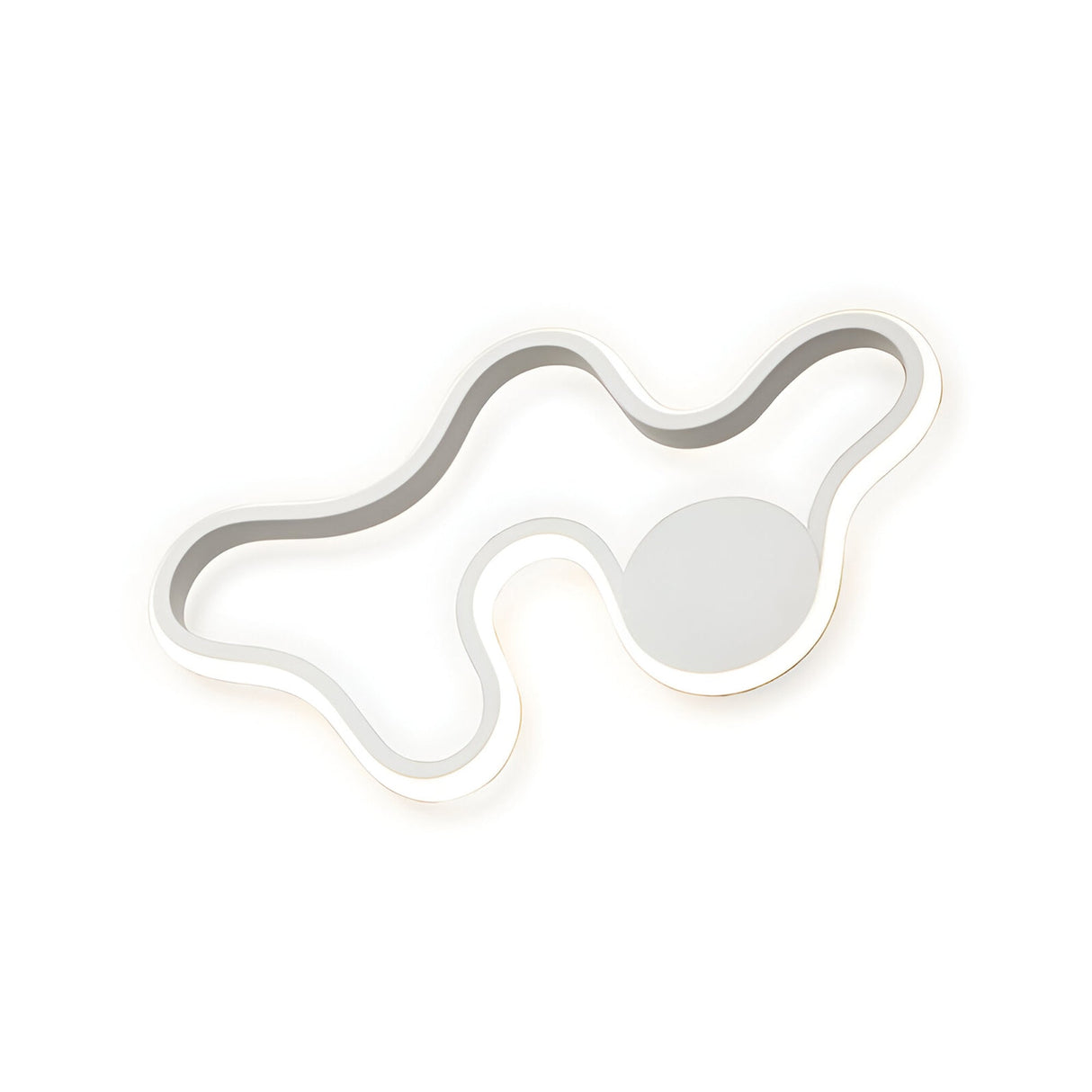 Marea Small LED Wall/Flush Ceiling Light 14W 3000K - Sandblasted White