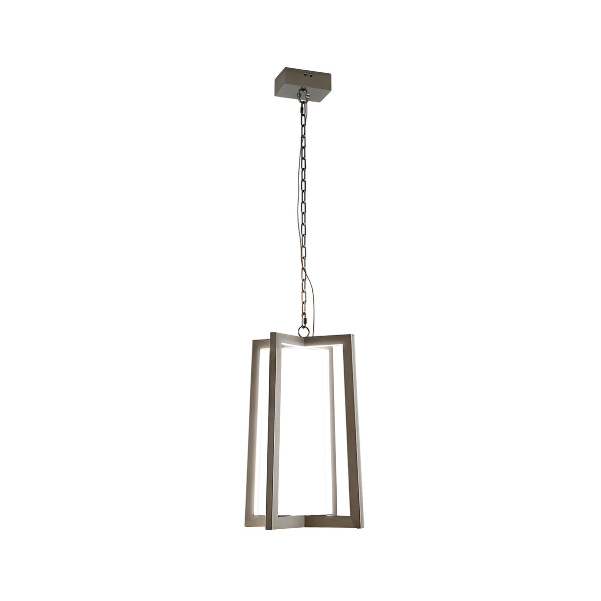 Kuma LED Stainless Steel Pendant Light 23W 3000K - Silver