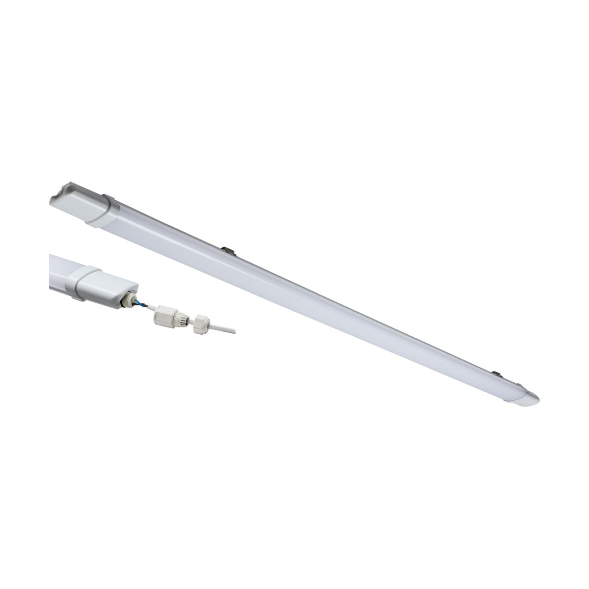 TorlanECO Fast Fix 230V IP65 4FT 1250mm 36W LED Batten - 5700K