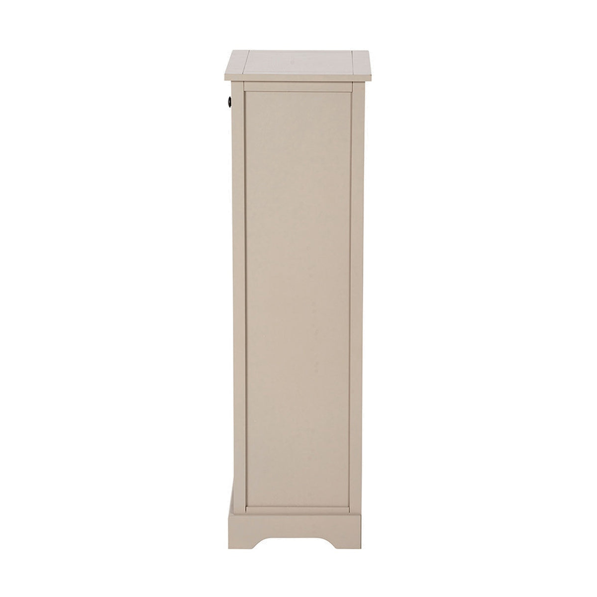 Devonshire Putty Pine 1 Drawer 4 Basket Tall Shelving Unit - 113cm