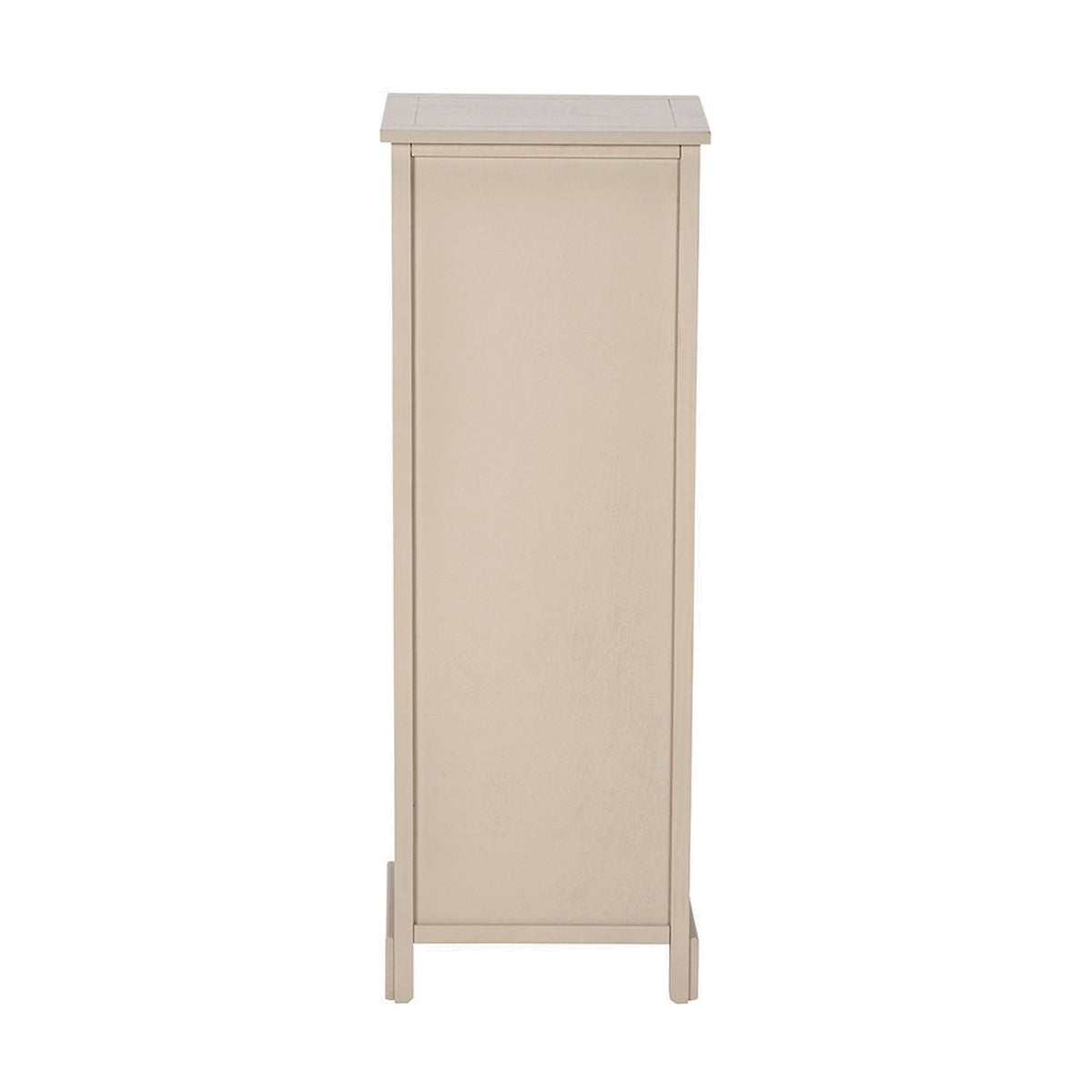 Devonshire Putty Pine 1 Drawer 4 Basket Tall Shelving Unit - 113cm